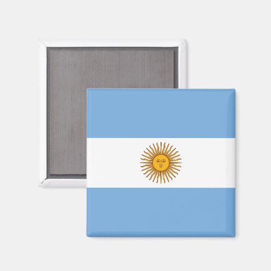 Argentina Flag マグネット (正面/裏面)