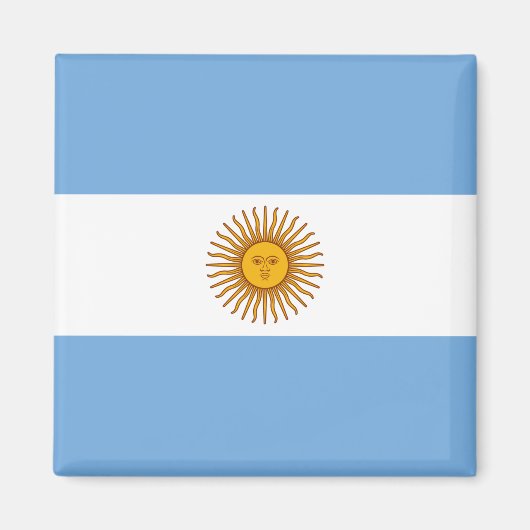 Argentina Flag マグネット (正面)