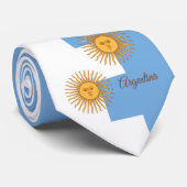 Argentina Flag & Argentina Sol business /sports ネクタイ (ロール)
