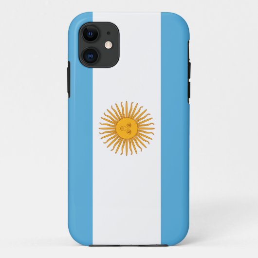 Argentina Flag Cell Phone Case Case-Mate iPhoneケース (裏面)