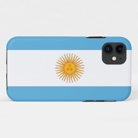 Argentina Flag Cell Phone Case Case-Mate iPhoneケース (裏面(横))
