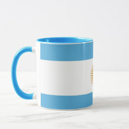 Argentina Flag Coffee Mug – Argentinian Decor  マグカップ
