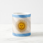 Argentina Flag Mug コーヒーマグカップ (中央)