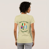 Argentina Ireland USA Shamrock Personalize Women's Tシャツ (裏面フル)