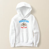Argentina National Pride Edition Kids Hoodie (レイダウン)