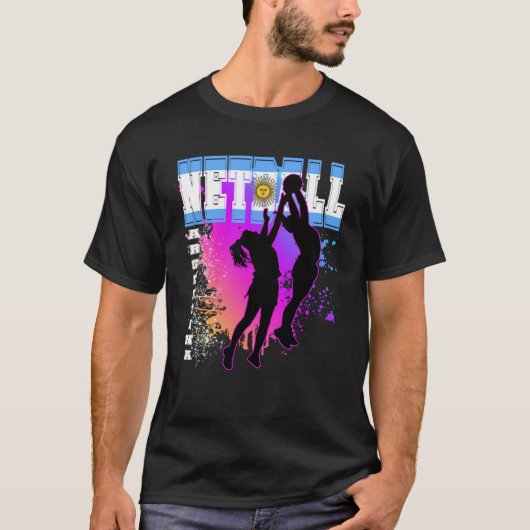 Argentina  Netball Tシャツ (正面)