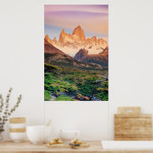 Argentina, Patagonia, Los Glaciares National Park ポスター (キッチン)