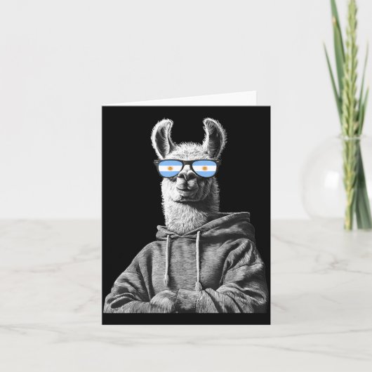 Argentina Pride Argentinian Flag カード (正面)