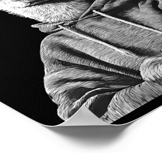 Argentina Pride Argentinian Flag  ポスター (角)