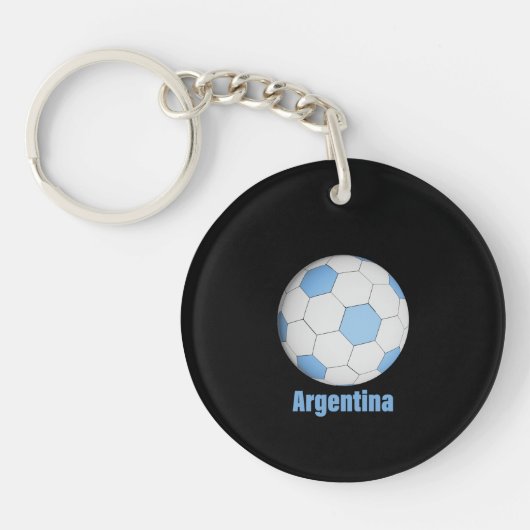 Argentina soccer キーホルダー (正面)