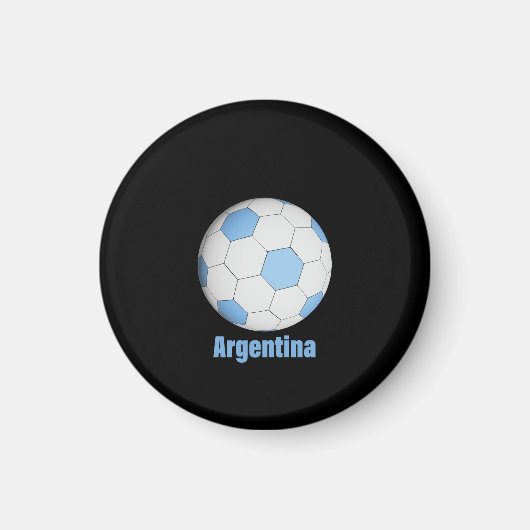 Argentina soccer  マグネット (正面)