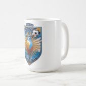 Argentina Soccer Hornero, National Pride Gift コーヒーマグカップ (正面右)