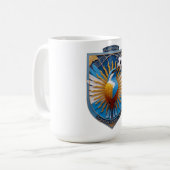 Argentina Soccer Hornero, National Pride Gift コーヒーマグカップ (正面左)