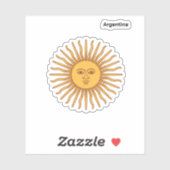 Argentina Sol de Mayo: Authentic Fan Tee シール (シート)