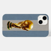 Argentina WC 2022 Qatar Case-Mate iPhoneケース (裏面 (横))