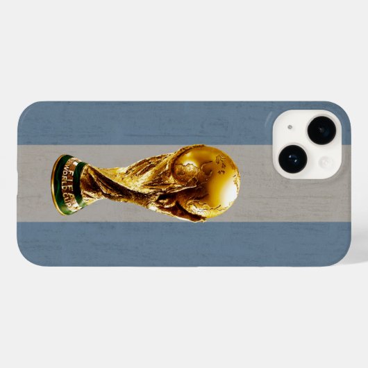 Argentina WC 2022 Qatar Case-Mate iPhoneケース (裏面 (横))