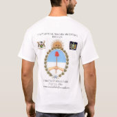 Argentinos enのバッファロー tシャツ (裏面)
