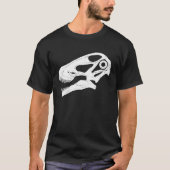 Argentinosaurus Skull Fossil Hunter Tシャツ (正面)