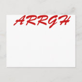 ARGH!!! ポストカード (正面)