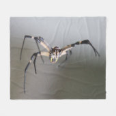 Argiope Spider Lover Gift フリースブランケット (正面(横))
