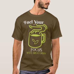 Argo Greenでフォーカスを強化 – エネルギーに満ちた心。 Tシャツ