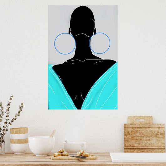 Argoslas original - deep vibe ポスター (キッチン)