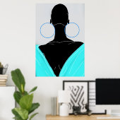 Argoslas original - deep vibe ポスター (ホームオフィス)