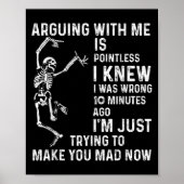 Arguing With Me Is Pointless I Knew I Was Wrong 10 ポスター (正面)