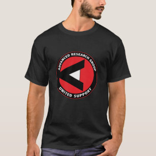 ARGUS shirt Advanced Research Groupのサポー統一されたト Tシャツ