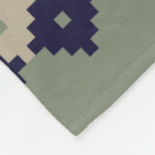 Argyle fair isle seamless pattern designabstract, フリースブランケット (角)