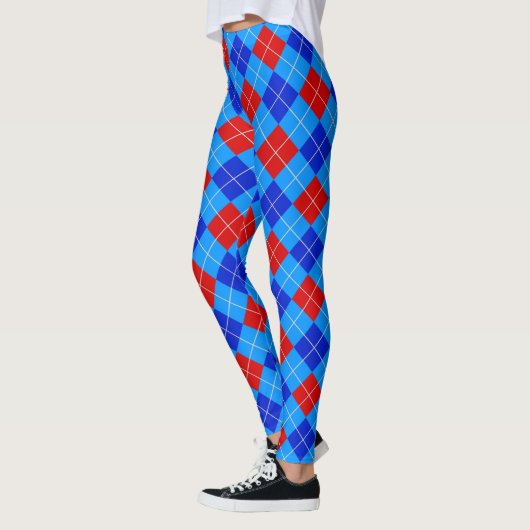 Argyle Style Leggings レギンス (左)