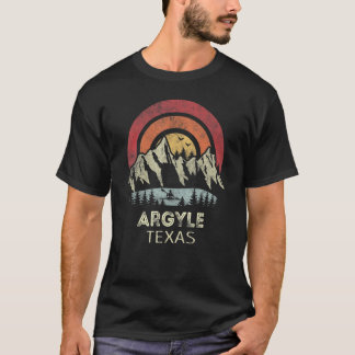 Argyle Texas Mountain Sunset Sunrise Kayaking Tシャツ