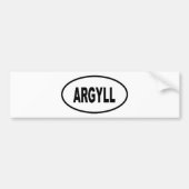 ARGYLL バンパーステッカー (正面)