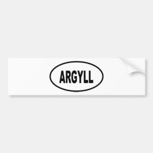 ARGYLL バンパーステッカー