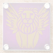 Ariガラスのコースター ガラスコースター (裏面)