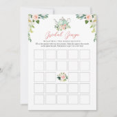 ARIAティーパーティーブライダルシャワービンゴゲーム 招待状 (正面)