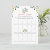 ARIAティーパーティーブライダルシャワービンゴゲーム 招待状 (スタンド正面)