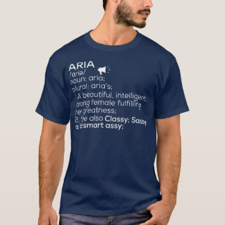 Aria名Aria定義Aria女性名Aria Me Tシャツ