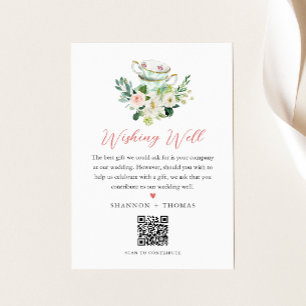 ARIA Teaパーティーウィッシングウェルエンクロージャカード エンクロージャーカード