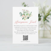 ARIA Teaパーティー結婚のハネムーン基金の願い エンクロージャーカード (スタンド正面)