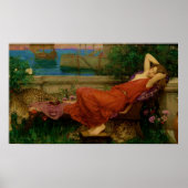 Ariadne by John William Waterhouse Poster ポスター (正面)