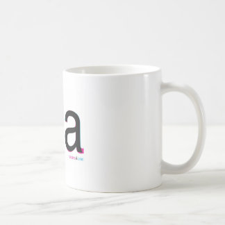 arial茶対helvetica コーヒーマグカップ
