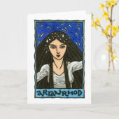 Arianrhodの挨拶状 カード (黄色い花)