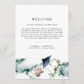 ARIEL熱帯ビーチウェルカムレターのタイムラインカード メニュー (正面)