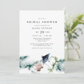 ARIEL熱帯海コーラルマンタレイブライダルシャワー 招待状 (スタンド正面)