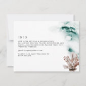 ARIEL熱帯海海洋ビーチ詳細カード 招待状 (正面)