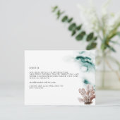 ARIEL熱帯海海洋ビーチ詳細カード 招待状 (スタンド正面)