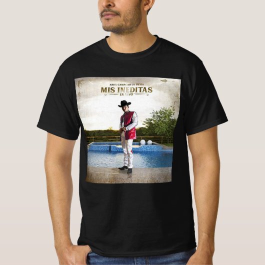 Ariel Camacho - Mis Ineditasアルバム2022 Tシャツ (正面)