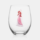 Ariel Wine Glass ステムなしワイングラス (裏面)