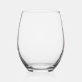 Ariel Wine Glass ステムなしワイングラス (左)